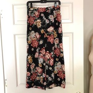Target Wild Fable Floral Culottes